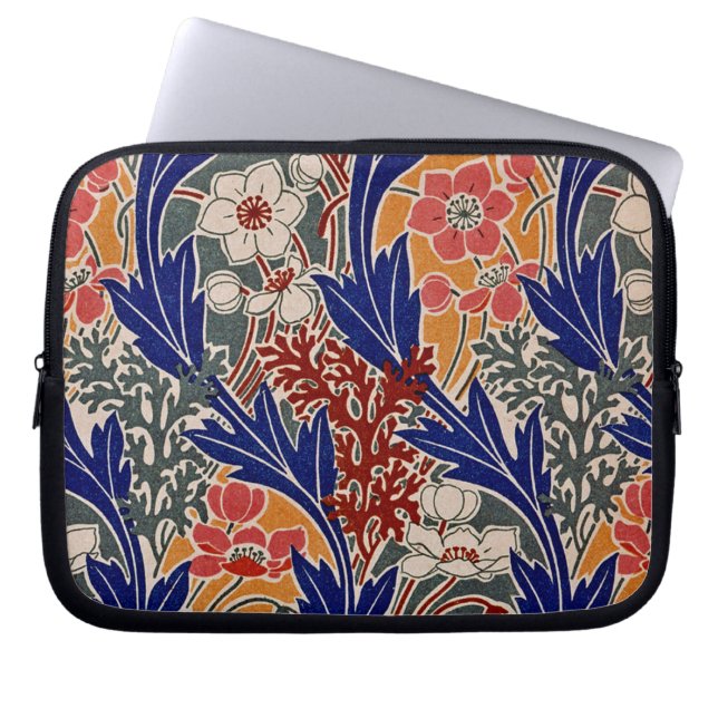 Funda Para Portátil Patrón Art Nouveau #8 en Emporio Moffa (Frente)