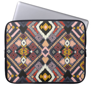 Funda Para Portátil Patrón azteca de Chevron africano tribal