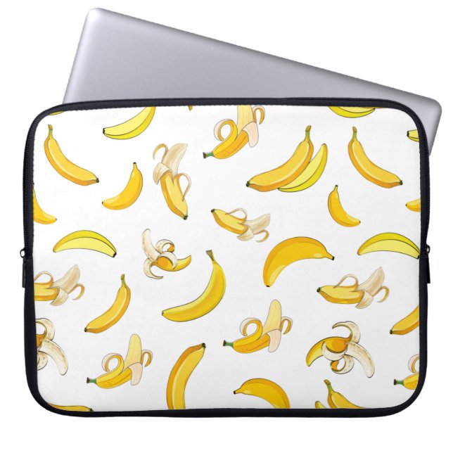 Funda Para Portátil Patrón bananero 4 (Frente)