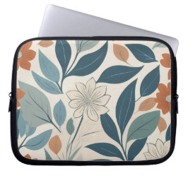 Funda Para Portátil Patrón Botánico Escandinavo
