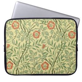 Funda Para Portátil Patrón Briar dulce (por William Morris)