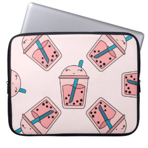 Funda Para Portátil Patrón brillante sin foco burbuja té fruta de vera