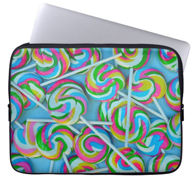 Funda Para Portátil Patrón colorido (Frente)