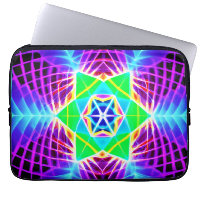 Funda Para Portátil Patrón colorido y vivo (Frente)