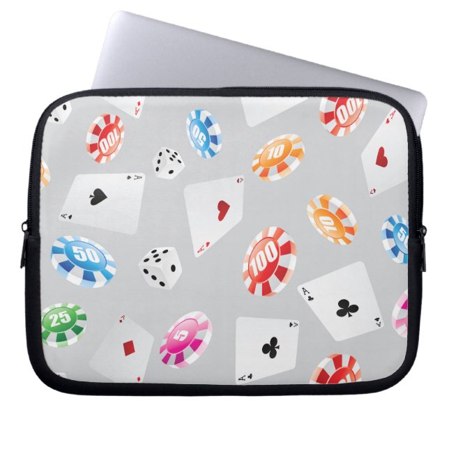 Funda Para Portátil Patrón de accesorios para juegos 8 (Frente)