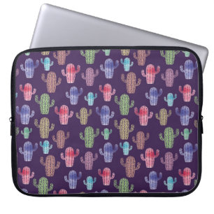 Funda Para Portátil Patrón de acuarela de cactus de moda