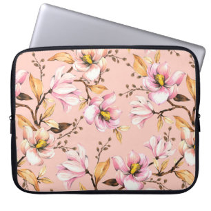 Funda Para Portátil Patrón de acuarela sin foco con ramas de magno