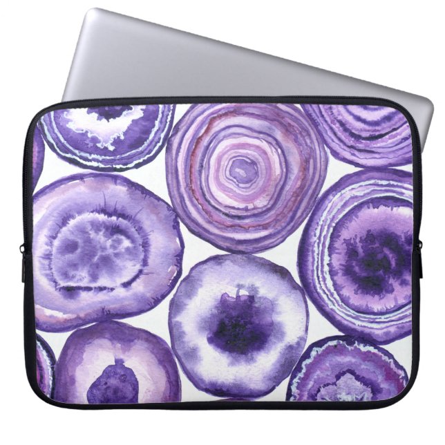 Funda Para Portátil Patrón de agrietamiento violento (Frente)