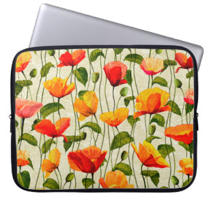 Funda Para Portátil Patrón de álamos de papel digital