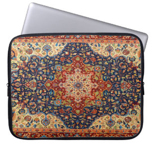 Funda Para Portátil Patrón de alfombras turcas persas orientales