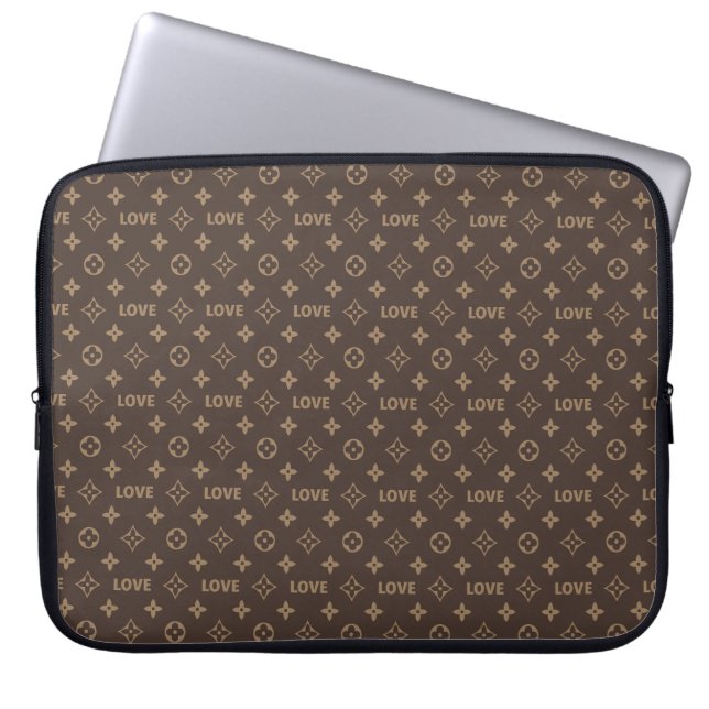 Funda Para Portátil Patrón de Amor Louis Vuitton (Frente)
