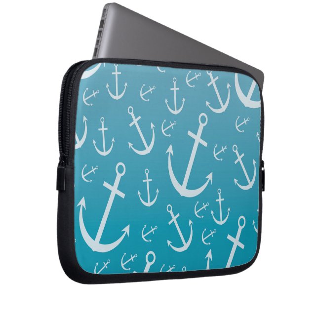 Funda Para Portátil Patrón de anclaje (Anverso derecho)