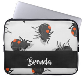 Funda Para Portátil Patrón de araña de viuda negra
