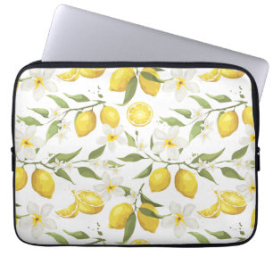 Funda Para Portátil Patrón de árbol de limón vintage