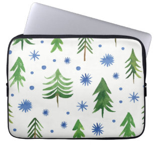 Funda Para Portátil patrón de árbol de Navidad