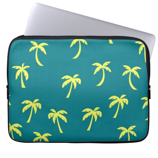 Funda Para Portátil Patrón de árbol de palma (Frente)