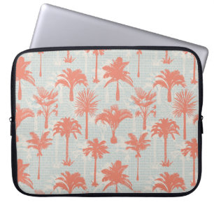 Funda Para Portátil Patrón de árbol de palma de Pastel