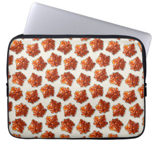 Funda Para Portátil Patrón de arce de arce de arce de arce canadiense