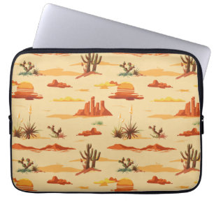 Funda Para Portátil Patrón de Arizona del paisaje desierto