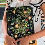 Funda Para Portátil Patrón De Arte Y Artesanía De William Morris<br><div class="desc">Adaptado del fondo de pantalla de William Morris,  1917,  llamado "persa",  cortesía del Museo de Brooklyn. He profundizado los colores y he añadido las mariposas,  libélulas y algunos curículos. La densidad del diseño hará que sea un reto divertido juntarlo.</div>