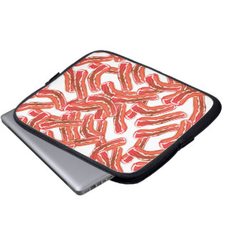 Funda Para Portátil Patrón de Bacon crujiente