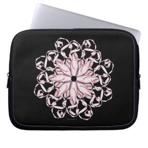 Funda Para Portátil Patrón de ballet (rosa)