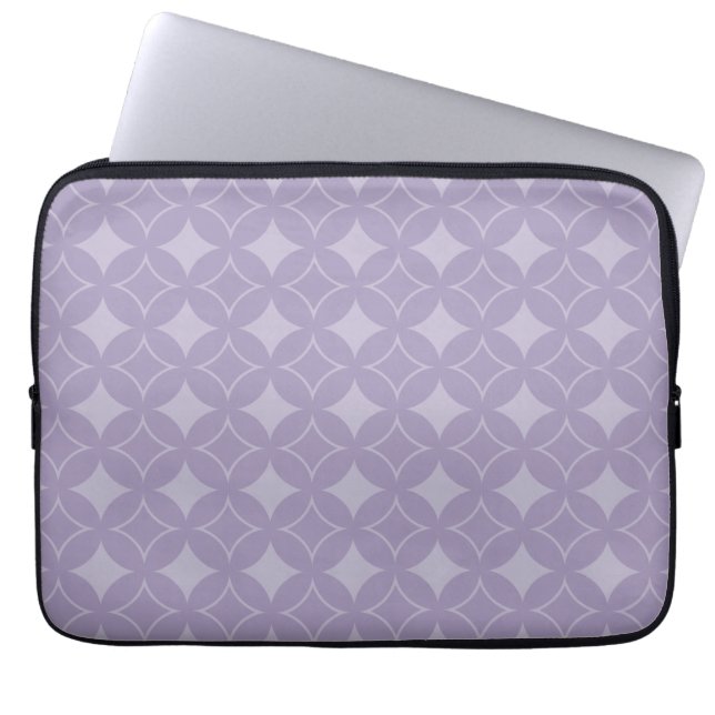 Funda Para Portátil Patrón de barco Lavender (Frente)
