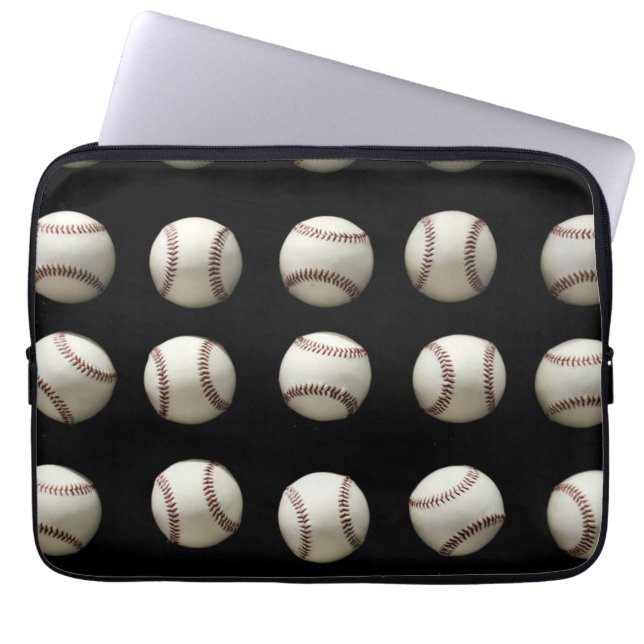 Funda Para Portátil Patrón de béisbol (Frente)