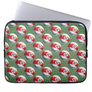 Funda Para Portátil Patrón de bolas Billiards 11