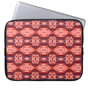 Funda Para Portátil Patrón de bordado sin costura colorido. Iikat arco