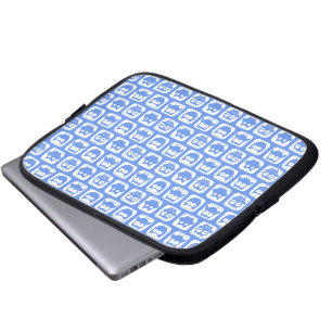 Funda Para Portátil Patrón de búho azul