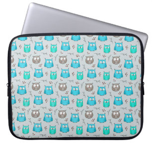 Funda Para Portátil Patrón de búho no repetido
