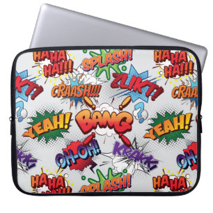 Funda Para Portátil Patrón de burbuja de superhéroes
