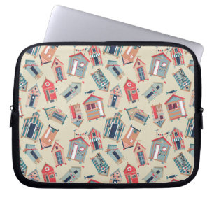 Funda Para Portátil Patrón de cabaña de playa