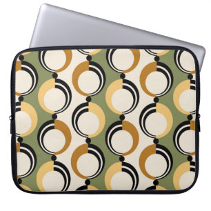 Funda Para Portátil Patrón de cadena abstracto sin inconvenientes. Dis