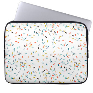 Funda Para Portátil Patrón de caída de confetti colorido