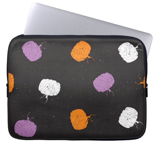 Funda Para Portátil Patrón de calabaza (Frente)