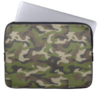 Patrón de camuflaje verde