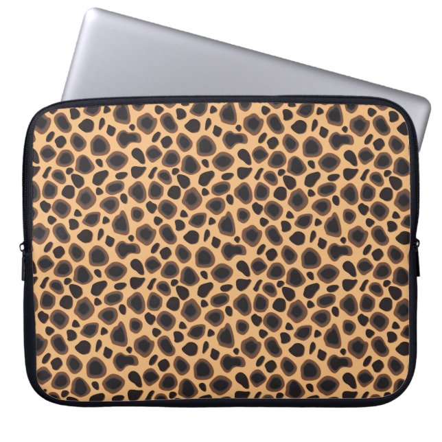 Funda Para Portátil Patrón de Cheetah (Frente)