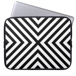 Funda Para Portátil Patrón de Chevron abstracto moderno