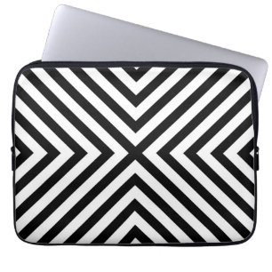 Funda Para Portátil Patrón de Chevron abstracto moderno