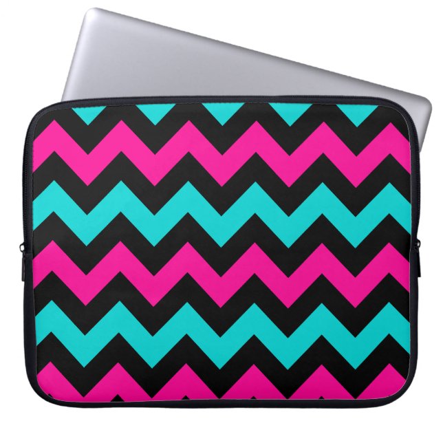 Funda Para Portátil Patrón de chevron de moda (Frente)