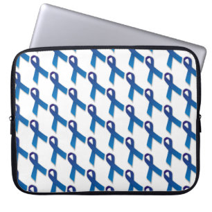 Funda Para Portátil Patrón de cintas azules