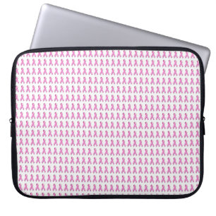 Funda Para Portátil Patrón de cintas rosadas con mosaico