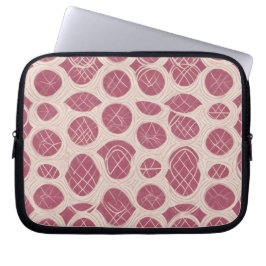 Funda Para Portátil Patrón de círculo abstracto moderno