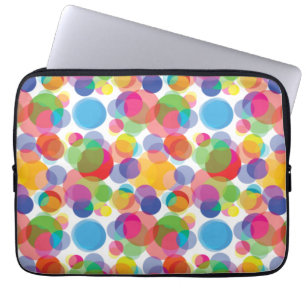Funda Para Portátil Patrón de círculo colorido