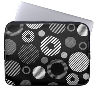 Funda Para Portátil patrón de círculo geométrico 