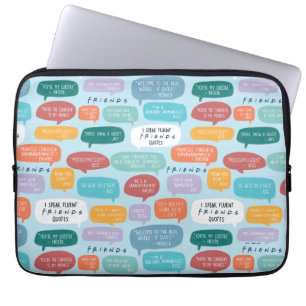 Funda Para Portátil Patrón de citas de AMIGOS™