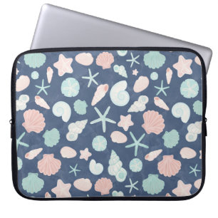 Funda Para Portátil patrón de conchas marinas