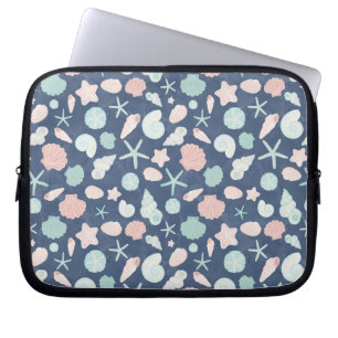 Funda Para Portátil patrón de conchas marinas